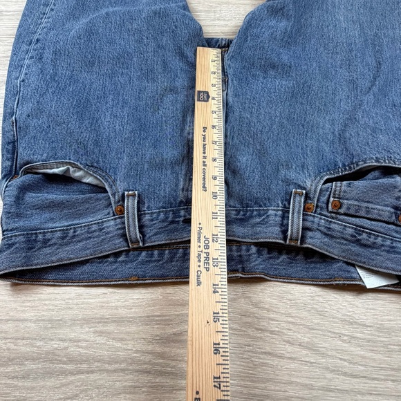 Levi's 501 Mens Jeans Blue Button Fly Straight Leg W38 L34 00501 0193 - Picture 6 of 11